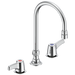 Commercial 27C1 / 27C2 27C2933 Two Handle 8 In Below Deck-Mount Faucet, chrome 3