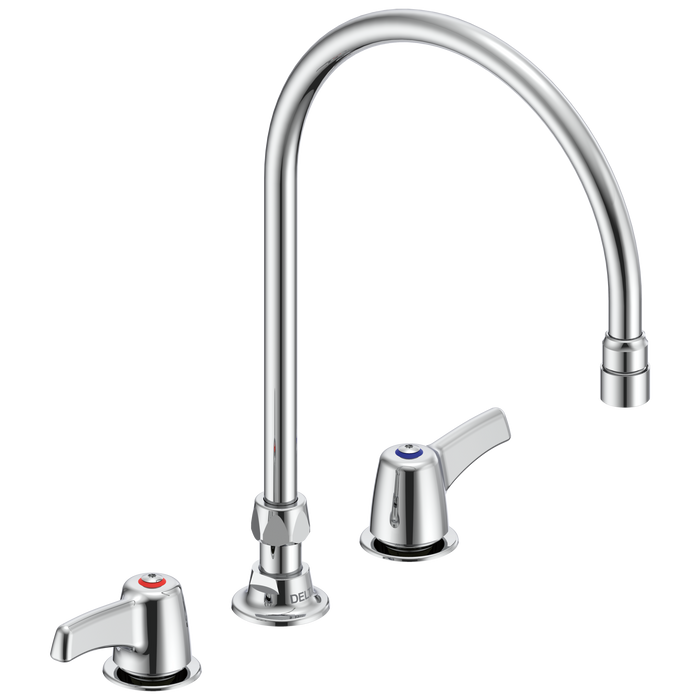 Commercial 27C1 / 27C2 27C2943 Two Handle 8 In Below Deck-Mount Faucet