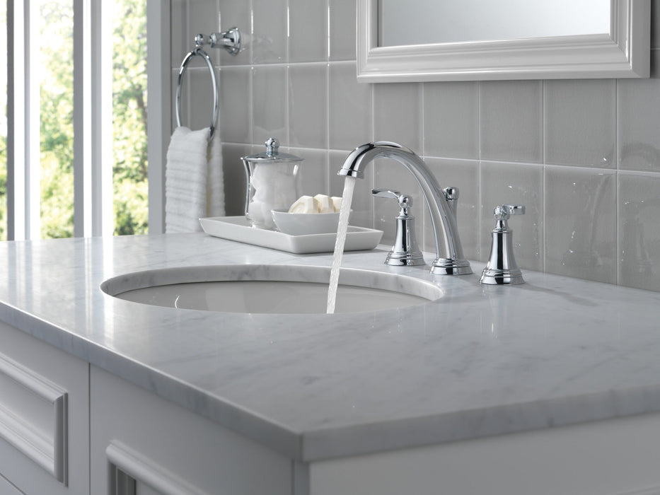 Delta Woodhurst 3532LF Two Handle Widespread Bathroom Faucet