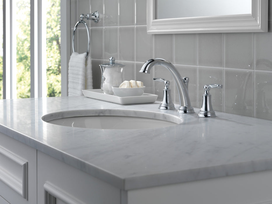 Delta Woodhurst 3532LF Two Handle Widespread Bathroom Faucet