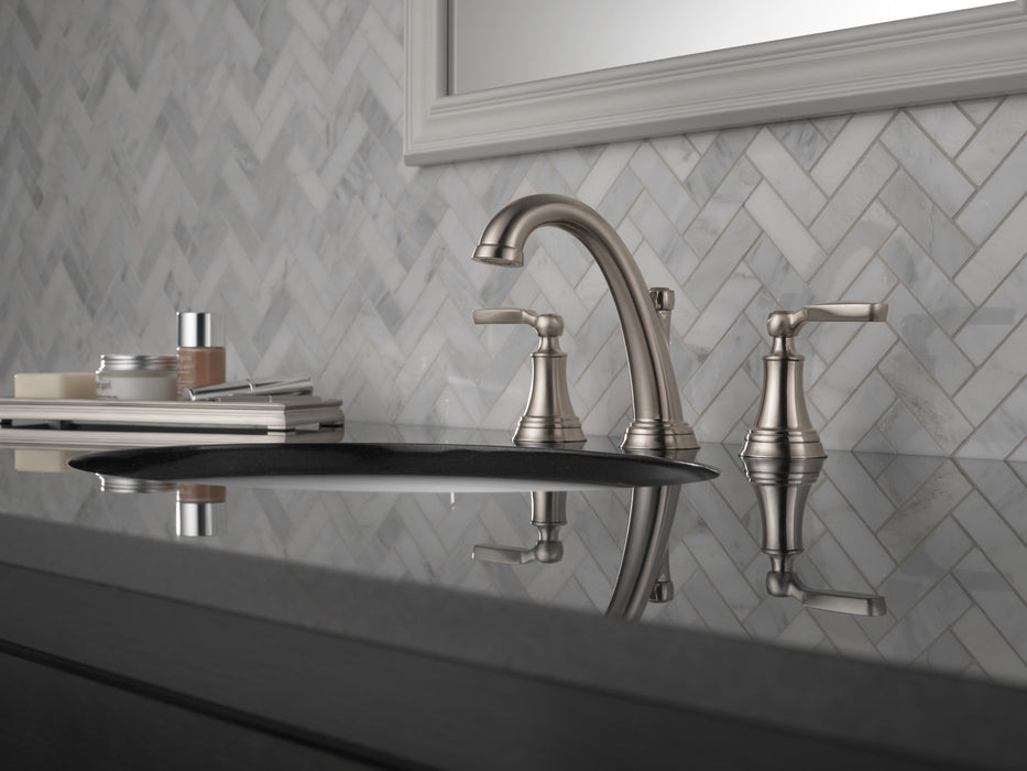 Delta Woodhurst 3532LF Two Handle Widespread Bathroom Faucet