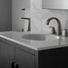 Delta Trillian™: Two Handle Widespread Bathroom Faucet, lumicoat black stainless - view 2