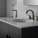 Delta Trillian™: Two Handle Widespread Bathroom Faucet, lumicoat black stainless - view 3