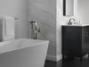 Delta Trillian™: Two Handle Widespread Bathroom Faucet, lumicoat black stainless - view 4