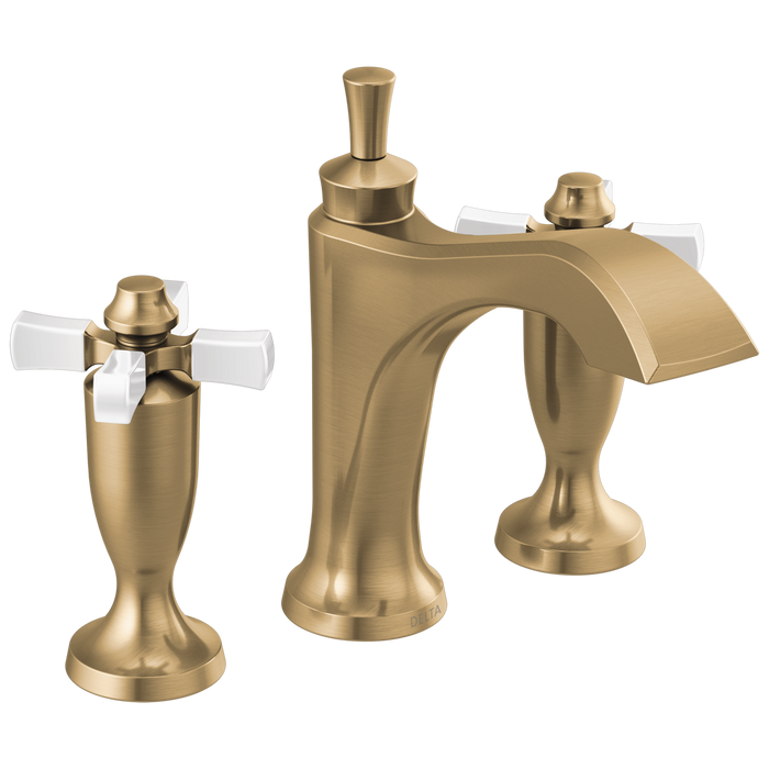 Delta Dorval 3557 Two Handle Widespread Bathroom Faucet
