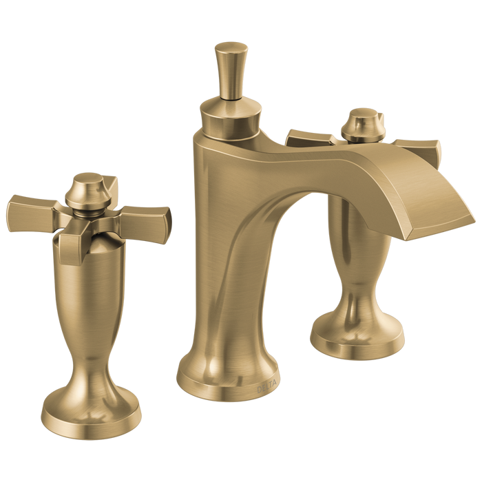 Delta Dorval 3557 Two Handle Widespread Bathroom Faucet