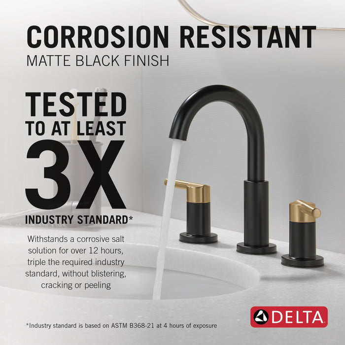 Delta Nicoli 35749LF Two Handle Widespread Bathroom Faucet