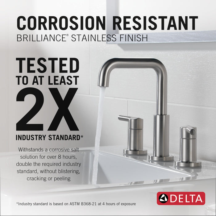 Delta Nicoli 35849LF Two Handle Widespread Bathroom Faucet