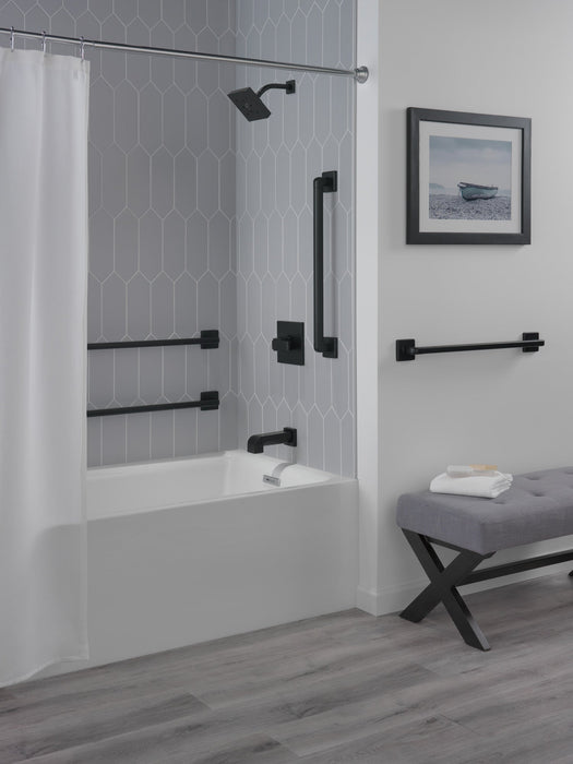 Delta BathSafety 41924 24" Angular Modern Decorative ADA Grab Bar