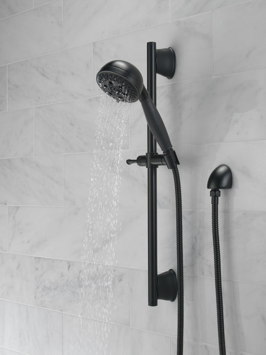 Delta Universal Showering Components 51559 H2OKINETIC 5-Setting Slide Bar Hand Shower