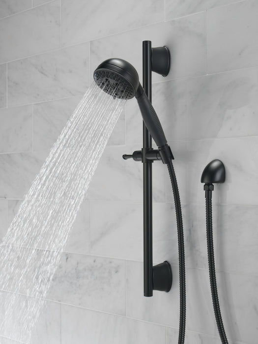 Delta Universal Showering Components 51559 H2OKINETIC 5-Setting Slide Bar Hand Shower