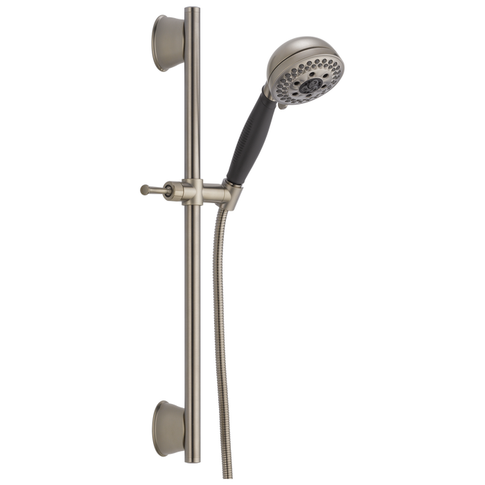 Delta Universal Showering Components 51559 H2OKINETIC 5-Setting Slide Bar Hand Shower