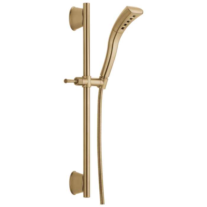 Delta Universal Showering Components 51579 H2OKINETIC Single-Setting Slide Bar Hand Shower