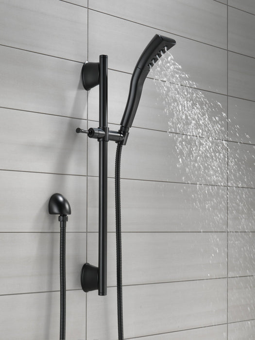 Delta Universal Showering Components 51579 H2OKINETIC Single-Setting Slide Bar Hand Shower