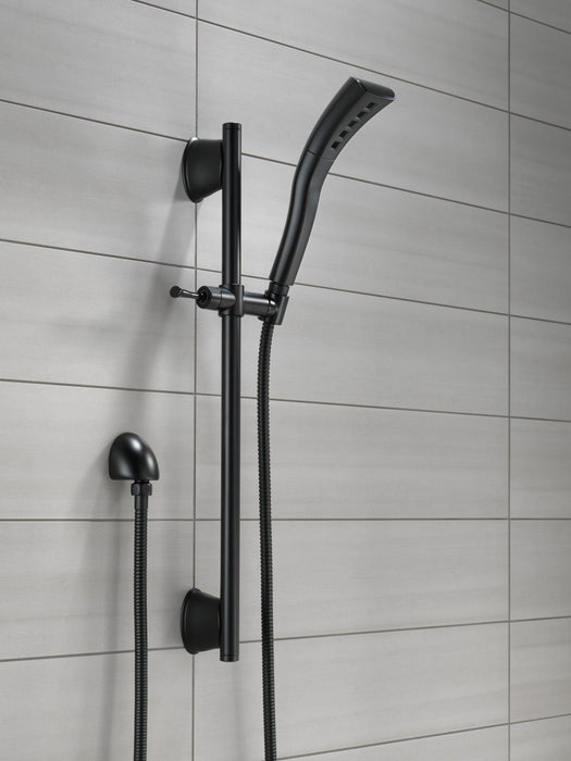 Delta Universal Showering Components 51579 H2OKINETIC Single-Setting Slide Bar Hand Shower