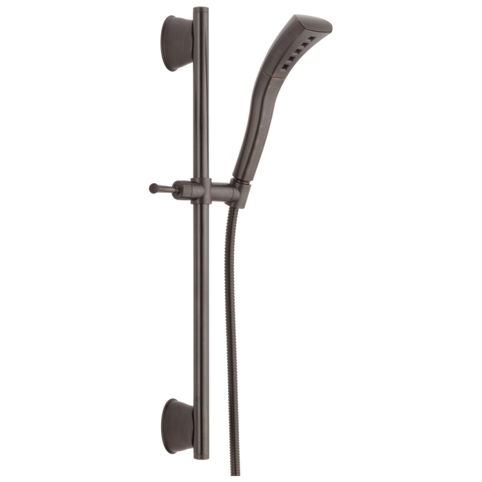 Delta Universal Showering Components 51579 H2OKINETIC Single-Setting Slide Bar Hand Shower