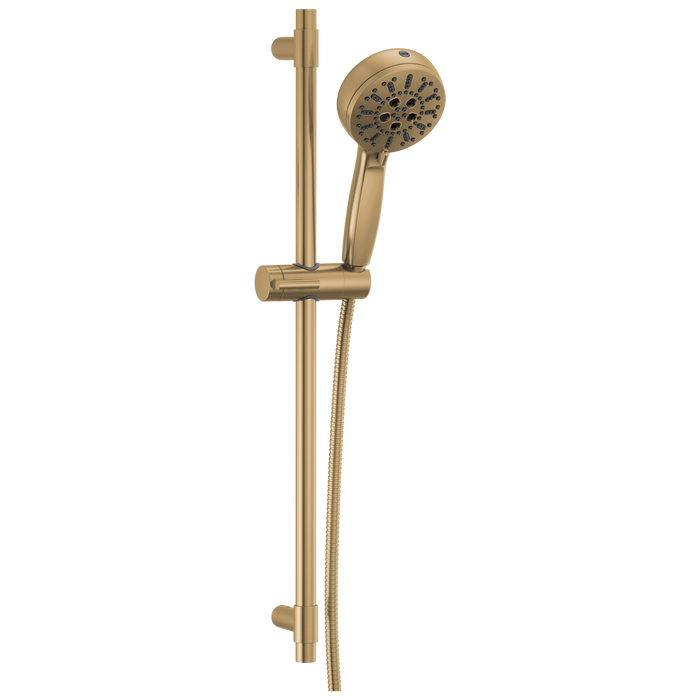 Delta Universal Showering Components 51584 7-Setting Slide Bar Hand Shower with Cleaning Spray