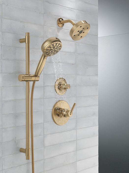 Delta Universal Showering Components 51584 7-Setting Slide Bar Hand Shower with Cleaning Spray