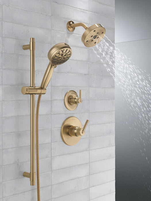 Delta Universal Showering Components 51584 7-Setting Slide Bar Hand Shower with Cleaning Spray