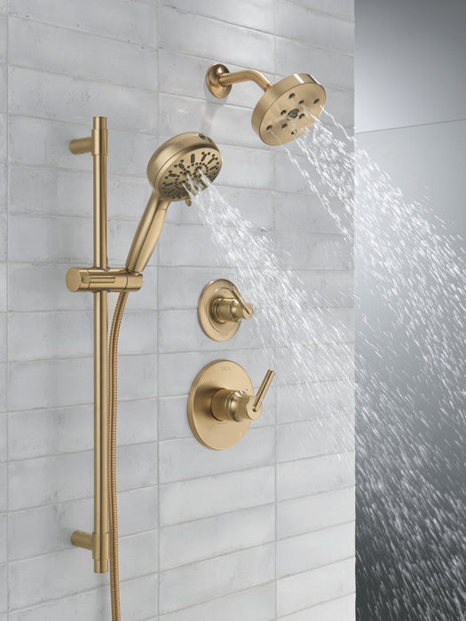 Delta Universal Showering Components 51584 7-Setting Slide Bar Hand Shower with Cleaning Spray