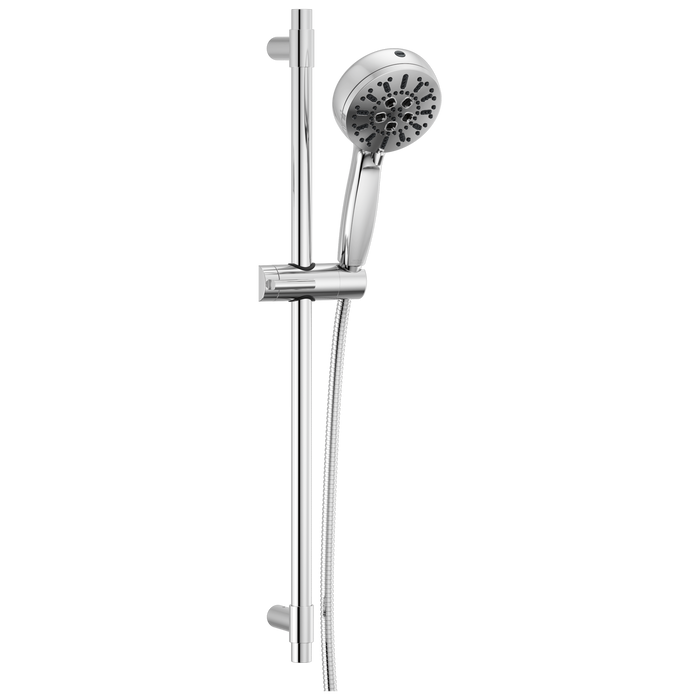 Delta Universal Showering Components 51584 7-Setting Slide Bar Hand Shower with Cleaning Spray
