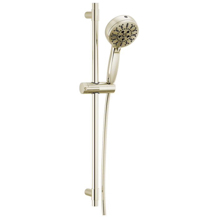Delta Universal Showering Components 51584 7-Setting Slide Bar Hand Shower with Cleaning Spray