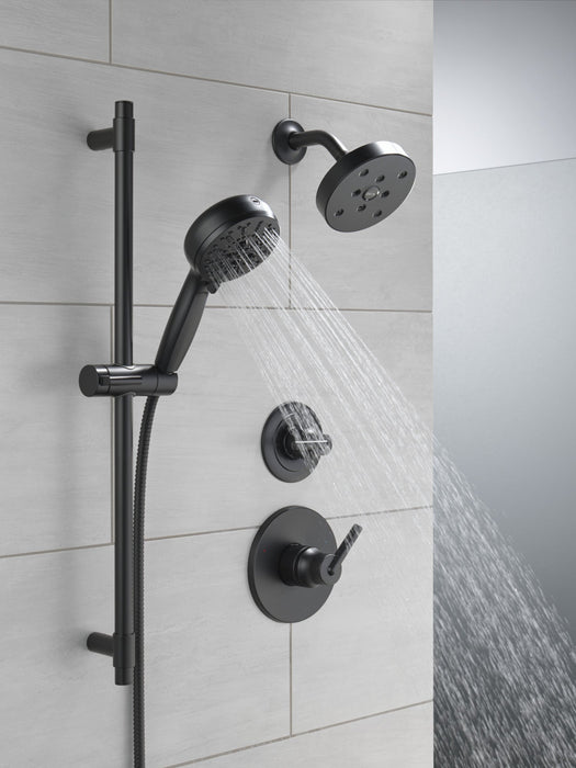 Delta Universal Showering Components 51584 7-Setting Slide Bar Hand Shower with Cleaning Spray