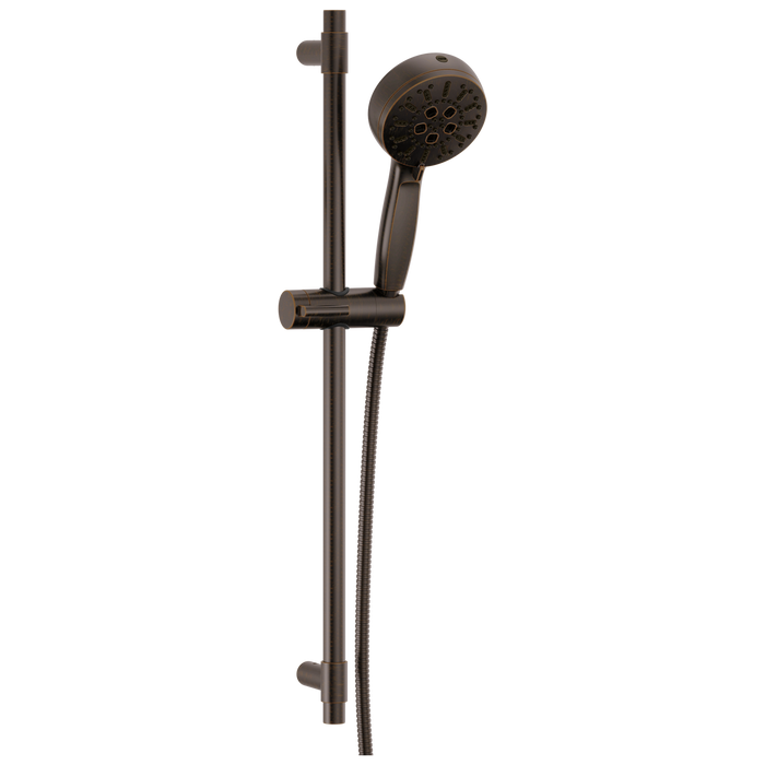 Delta Universal Showering Components 51584 7-Setting Slide Bar Hand Shower with Cleaning Spray