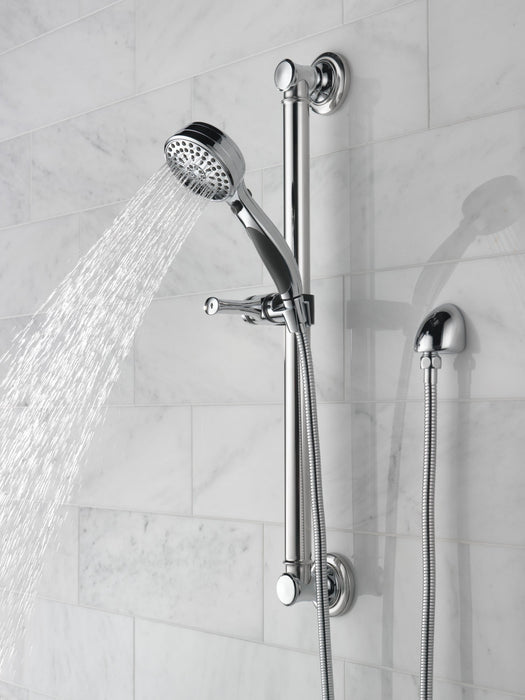 Delta Universal Showering Components 51900 ActivTouch 9-Setting Hand Shower with Traditional Slide Bar / Grab Bar