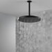 Delta Universal Showering Components 52160 H2Okinetic Single Setting Shower Head with Ultrasoak, matte black 3 - view 4