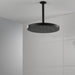 Delta Universal Showering Components 52160 H2Okinetic Single Setting Shower Head with Ultrasoak, matte black - view 3