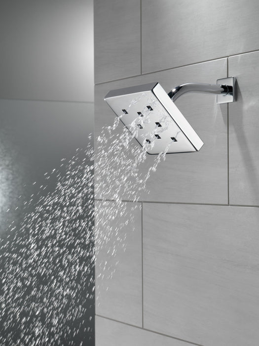 Delta Universal Showering Components 52171 H2OKINETIC Single-Setting Metal Raincan Shower Head