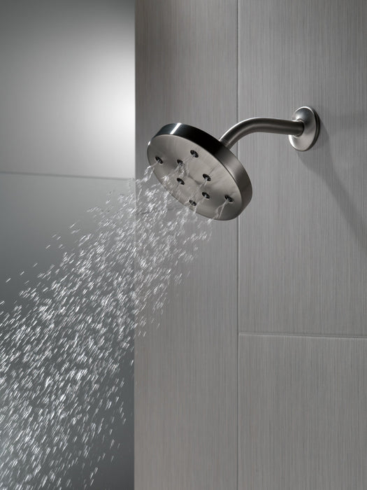 Delta Universal Showering Components 52175 H2OKINETIC Single-Setting Metal Raincan Shower Head
