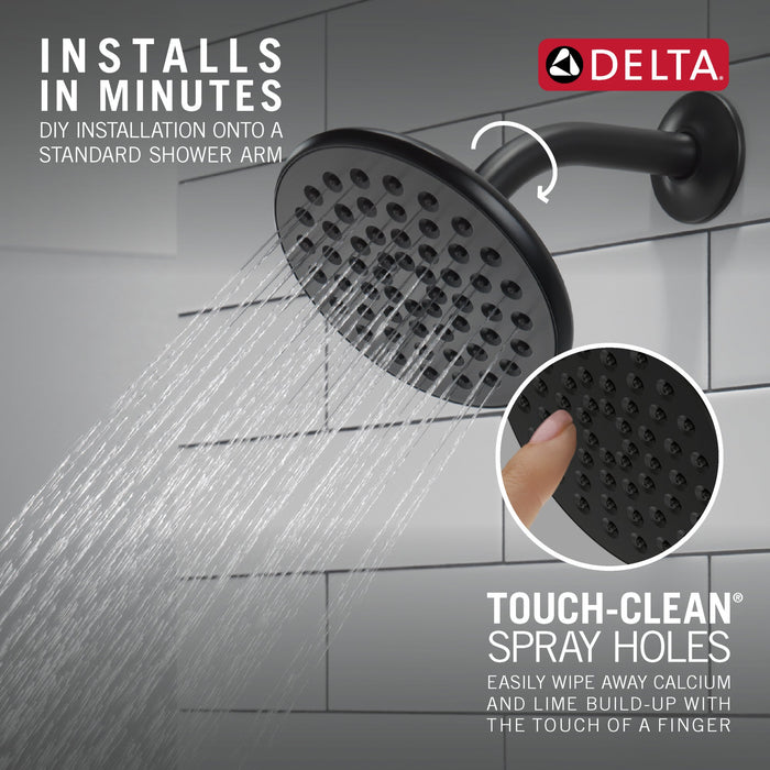 Delta Universal Showering Components 52433 Single-Setting Raincan Shower Head