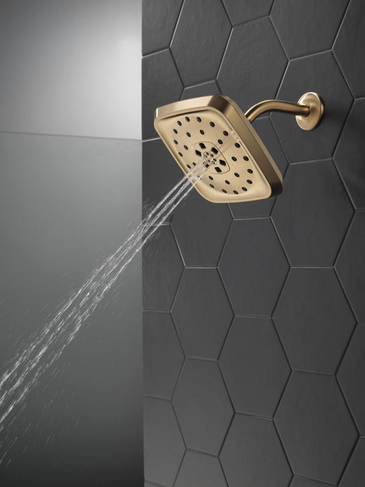 Delta Universal Showering Components 52460 H2Okinetic 4-Setting Shower Head with Ultrasoak