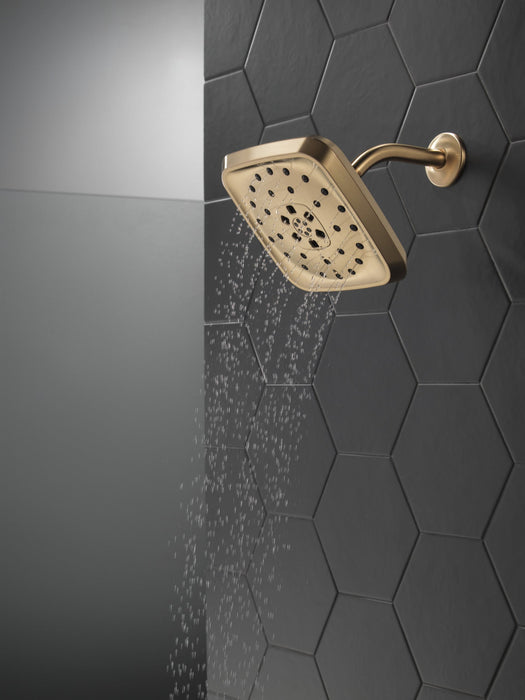 Delta Universal Showering Components 52460 H2Okinetic 4-Setting Shower Head with Ultrasoak