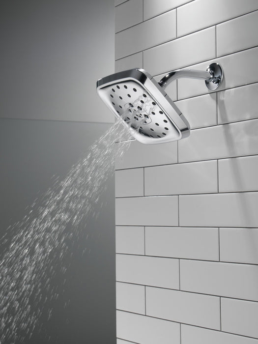 Delta Universal Showering Components 52460 H2Okinetic 4-Setting Shower Head with Ultrasoak