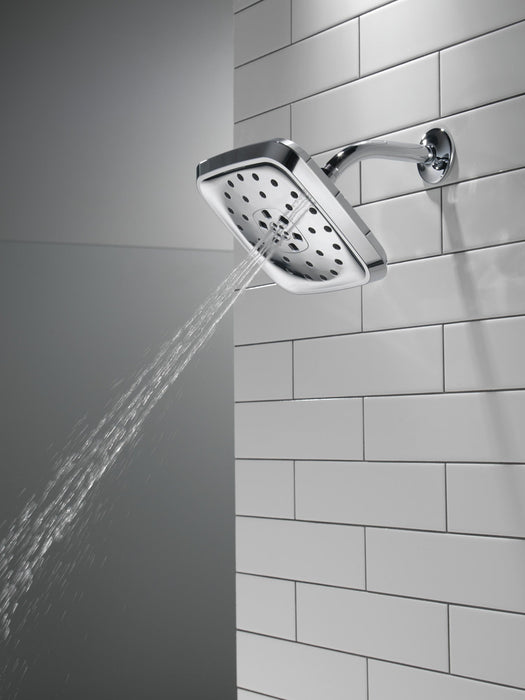 Delta Universal Showering Components 52460 H2Okinetic 4-Setting Shower Head with Ultrasoak
