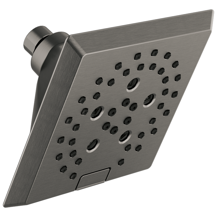 Delta Universal Showering Components 52664 H2OKINETIC 5-Setting Angular Modern Raincan Shower Head