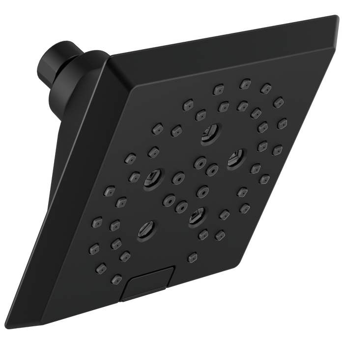 Delta Universal Showering Components 52664 H2OKINETIC 5-Setting Angular Modern Raincan Shower Head