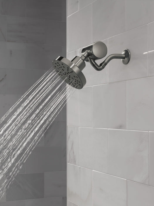 Delta Universal Showering Components 52668 H2OKINETIC 5-Setting Contemporary Raincan Shower Head