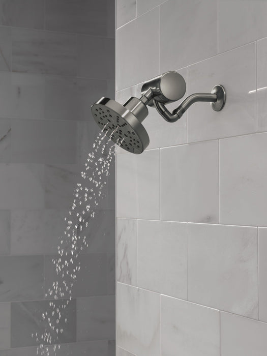 Delta Universal Showering Components 52668 H2OKINETIC 5-Setting Contemporary Raincan Shower Head