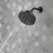 Delta Universal Showering Components 52668 H2OKINETIC 5-Setting Contemporary Raincan Shower Head, matte black - view 3