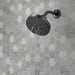 Delta Universal Showering Components 52668 H2OKINETIC 5-Setting Contemporary Raincan Shower Head, matte black - view 4