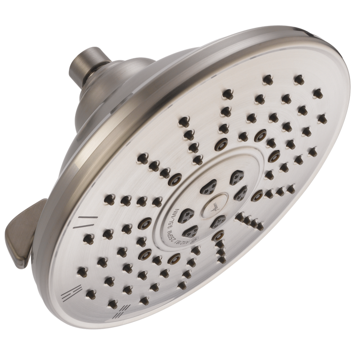 Delta Universal Showering Components 52680 3-Setting Raincan Shower Head