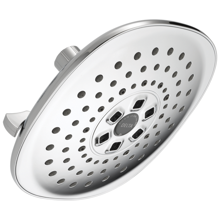 Delta Universal Showering Components 52686 H2OKINETIC 3-Setting Raincan Shower Head