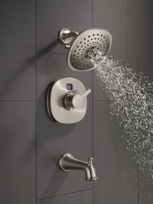 Delta Universal Showering Components 52686 H2OKINETIC 3-Setting Raincan Shower Head