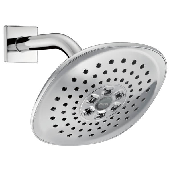 Delta Universal Showering Components 52686 H2OKINETIC 3-Setting Raincan Shower Head