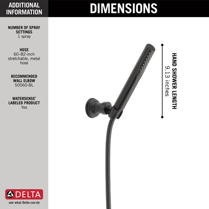 Delta Grail 55085 Premium Single-Setting Adjustable Wall Mount Hand Shower