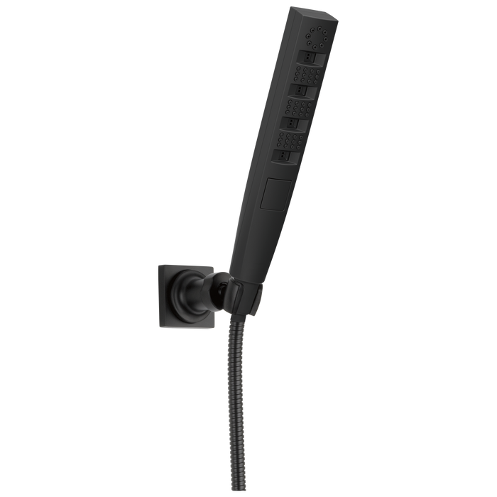 Delta Universal Showering Components 55140 H2OKINETIC 4-Setting Wall Mount Hand Shower, matte black